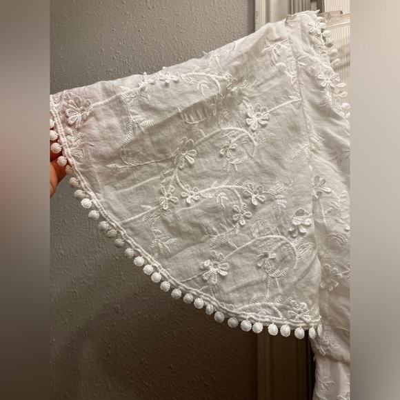 Showpo Fancy A Spritz Dress In White Embroidery Mini Dress - Picture 4 of 11